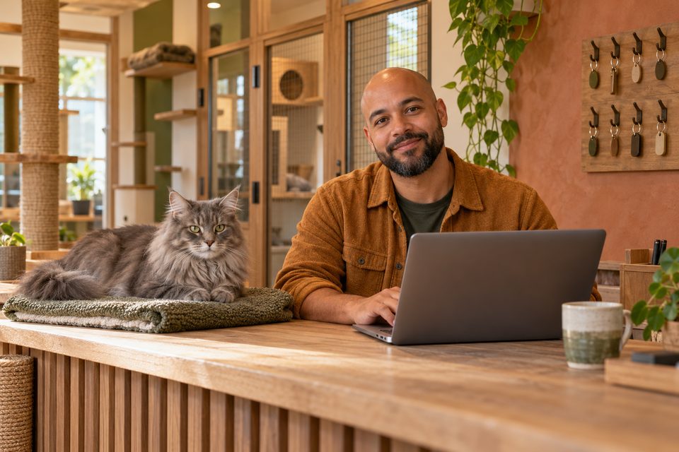 Een medewerker van Werken met Dieren zit klaar om je vraag te beantwoorden.